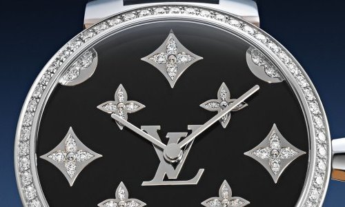 Louis Vuitton: a new Tambour Slim Monogram Dentelle