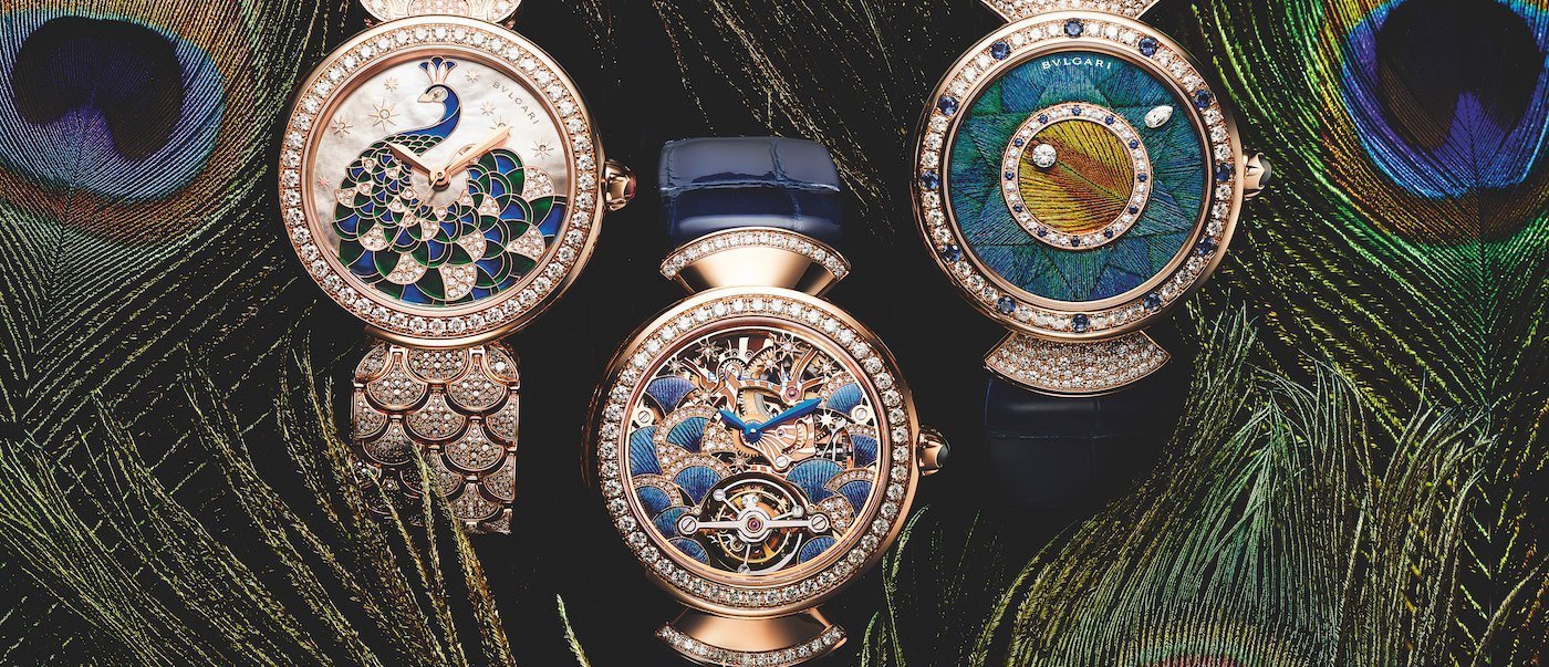 Bulgari unveils new Divas' Dream Peacock masterpieces