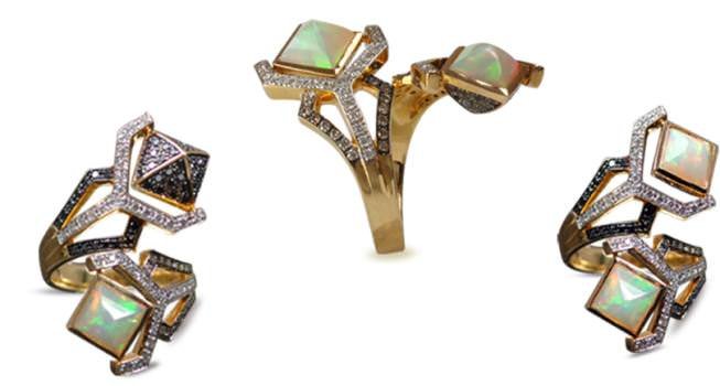 Ring in The Pirouettes Collection by Sharart.