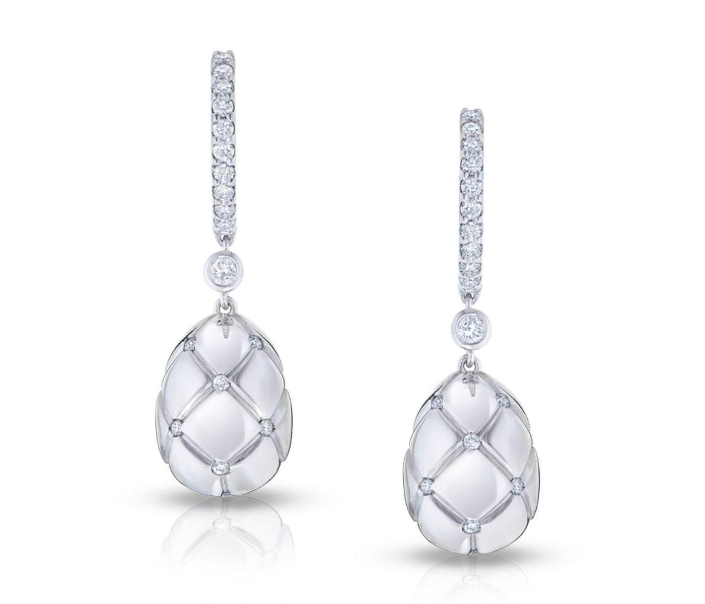 Earrings by Fabergé