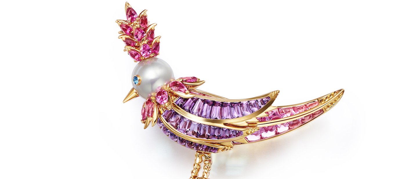 Tiffany & Co. debuts the Rainbow Bird on a Rock capsule collection