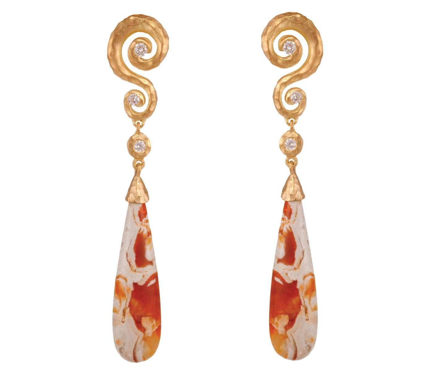 Earrings by Pamela Froman