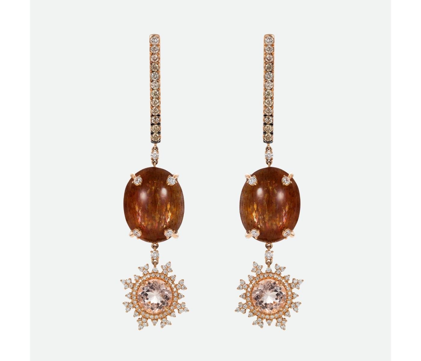 Earrings by Nadine Aysoy