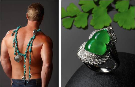 Necklace by Yang Lay (Singapore) & Ring by Jun-Ming Tseng (Taiwan).