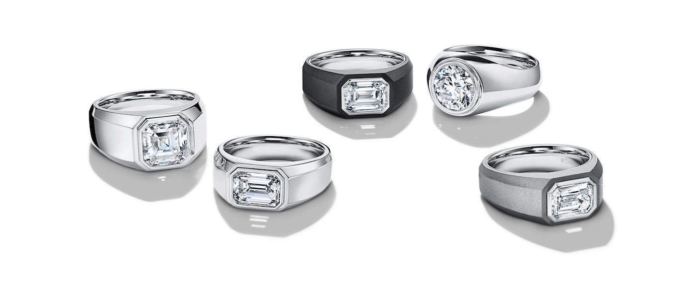 Tiffany & Co. introduces its first men's engagement ring 