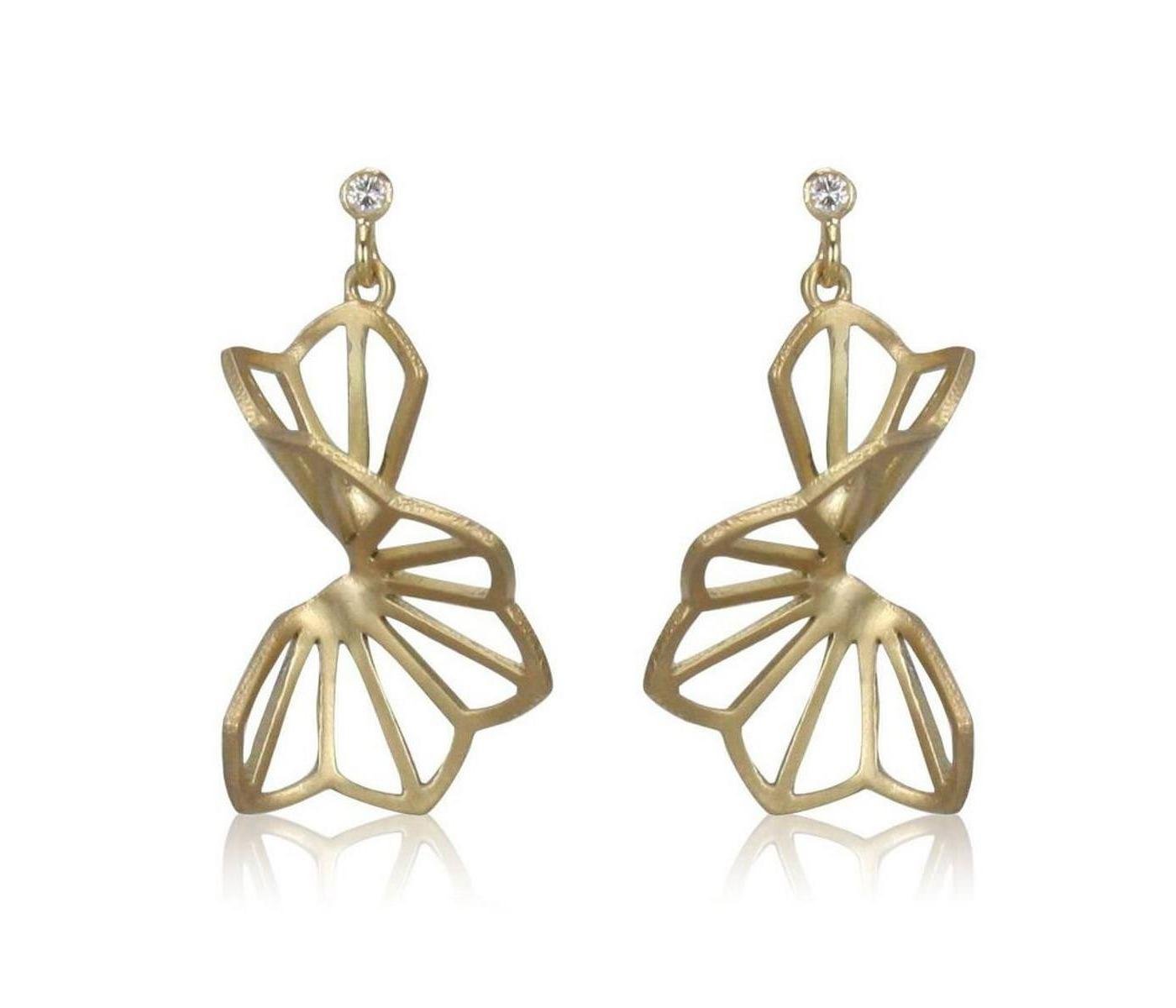 Earrings by Karin Jacobson