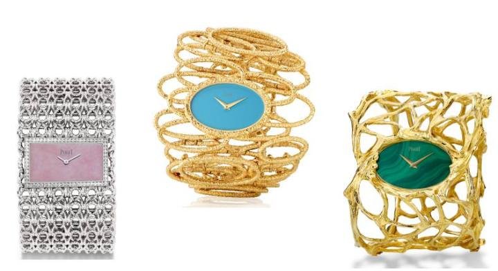 Vintage Cuff and Extremely Cuff watches by Piaget