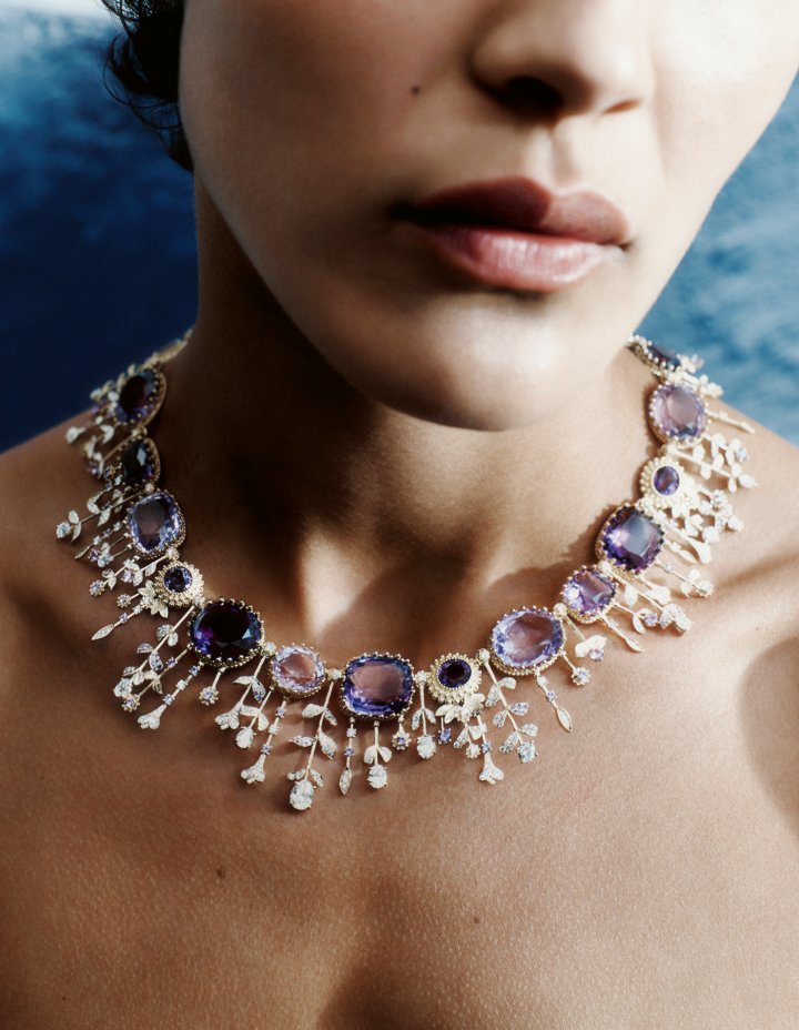 High jewellery collection, Jardin de Pierreries necklace
