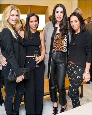 Alexandra Richards , restaurateur Jennifer Vitagliano , Megan Maguire Steele, and stylist Nicole Vitagliano