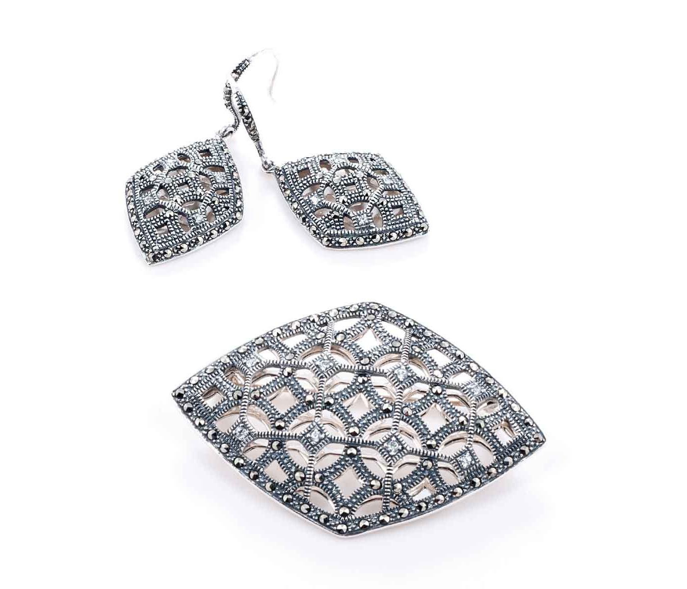 Earrings by MARC™ for Swarovski Gems