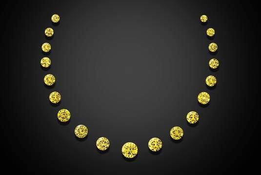 Colour your world with diamonds