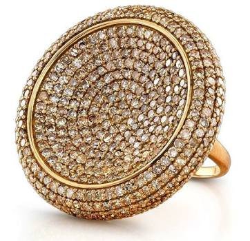 Pave Diamond Ring - Sabbia Collection