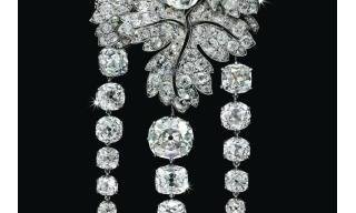 Christie's Geneva will present present Empress Eugenie's Feuilles de Groseillier brooch on November 11, 2014