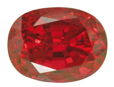 Most valuable colored stones - Spinel and garnet