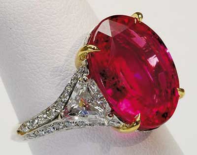 Most valuable colored stones - Spinel and garnet