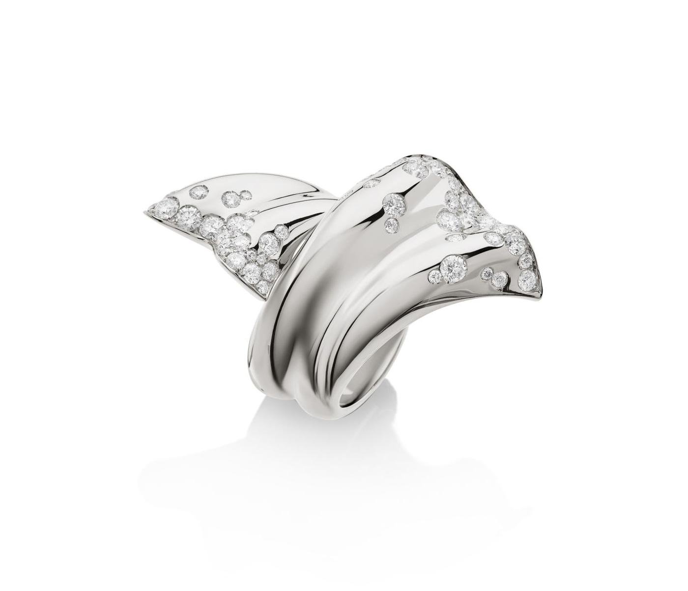 Ribbon Ring by Fawaz Gruosi