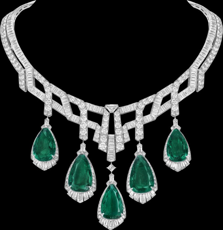 Merveille d'émeraudes necklace