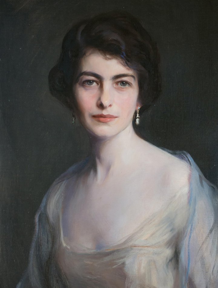 Portrait of Gladys Vanderbilt, Countess Széchenyi, by Philip de László, 1921