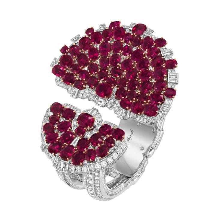 Rubis en scène bracelet