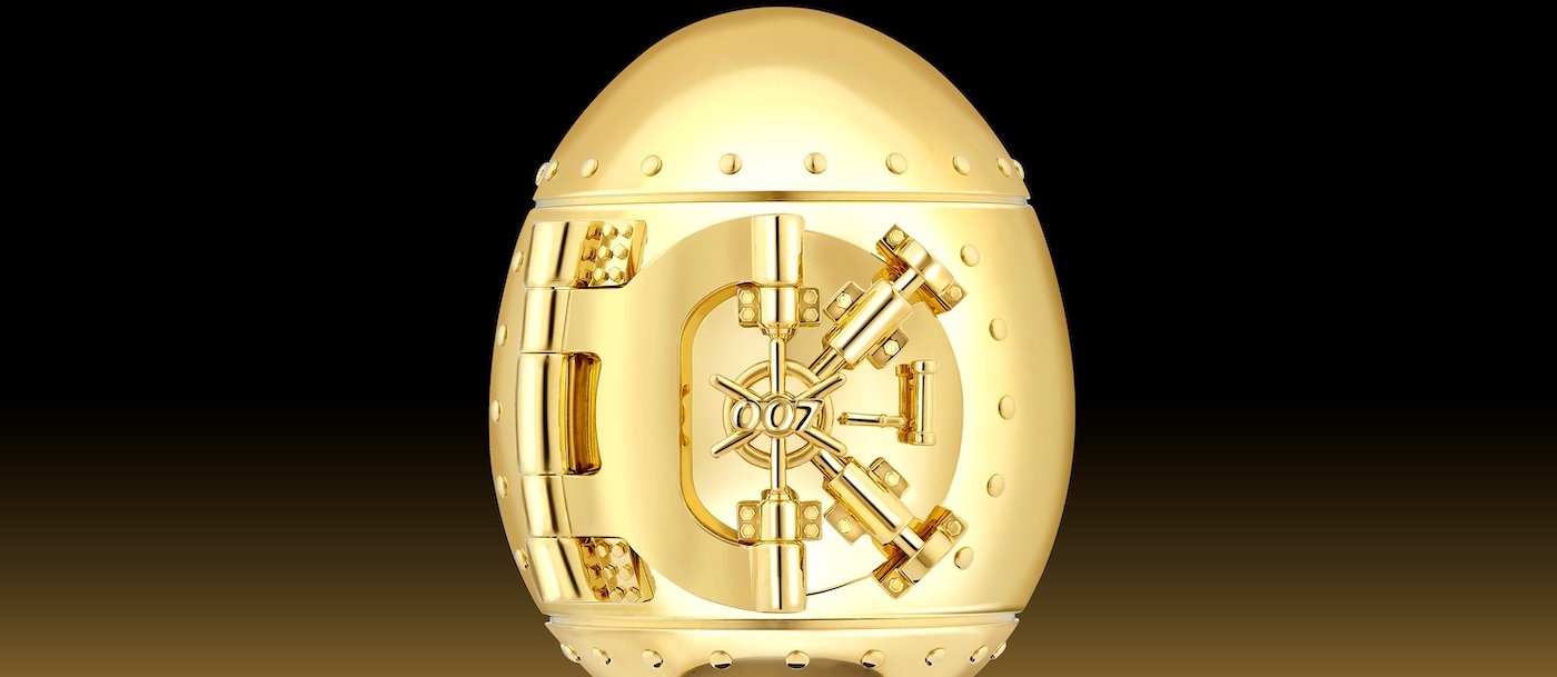 Fabergé unlocks 007 legacy with limited edition Goldfinger egg objet