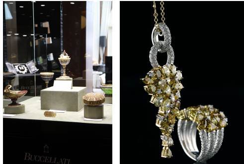 Buccellati pieces from a private collection, on display especially for About J., Deco collection by Di.Go.