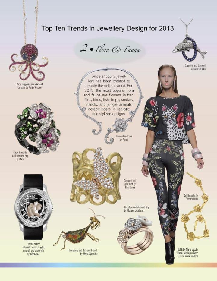 Ponte Vecchio, MVee, Blacksand, Piaget, Rina Limor, Meissen Joaillerie, Vida, Barabara d'Oro, Maria Escote