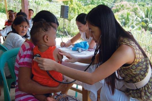 A free medical clinic is just one of Jewelmer's projects to help the local population.