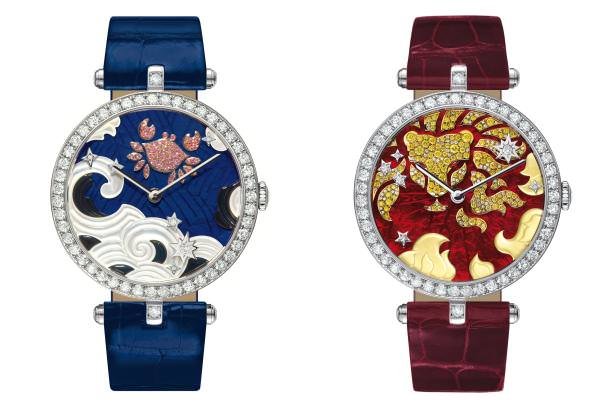 Lady Arpels Zodiac Cancer Extraordinary Dial & Lady Arpels Zodiac Leo