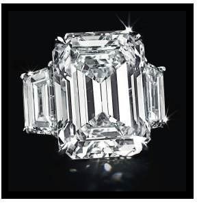 Diamond ring of 16.21 carats, by Lorraine Schwartz