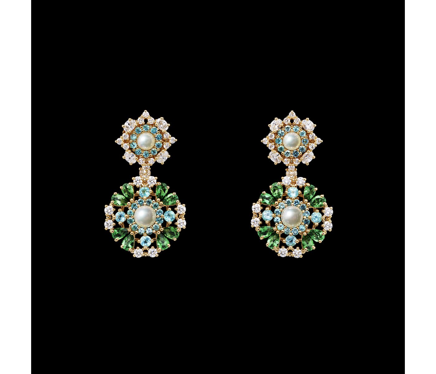 Earrings by Dior 