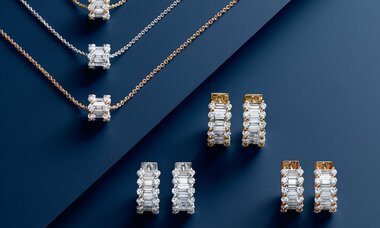 Bucherer Fine Jewellery: baguette love adds vibrant colour to signature geometry