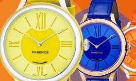 Fabergé flirts with colour 