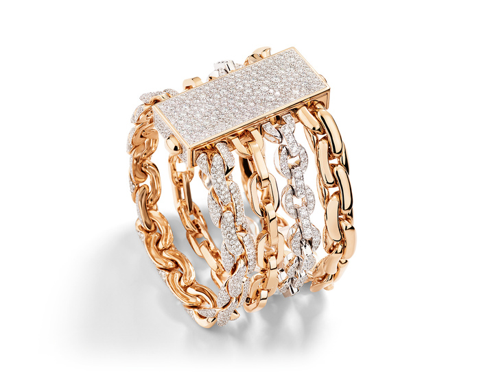 Collezione 1967, The Art of Chains bracelet, Pomellato High Jewellery